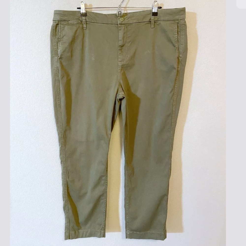 J. Crew High Rise Slim Boy Chino Pants